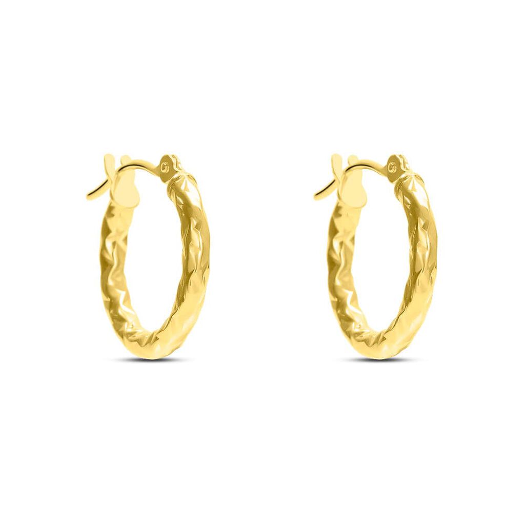 Orecchini A Cerchio Toujours Oro Giallo - Orecchini a Cerchio Donna | Stroili