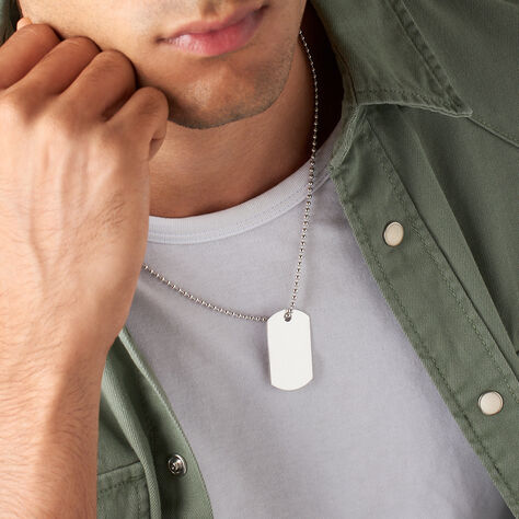 Collana Gentleman Argento Rodiato - Collane Uomo | Stroili