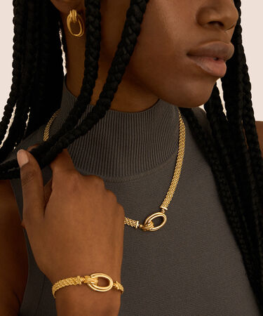 Orecchini Lobo Golden Lover Oro Giallo