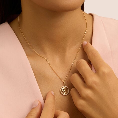 Pendente Holy Oro Giallo Cubic Zirconia - Ciondoli Donna | Stroili