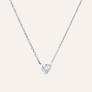 Collana Silver Baby Argento Rodiato Cubic Zirconia