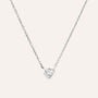 Collana Silver Baby Argento Rodiato Cubic Zirconia