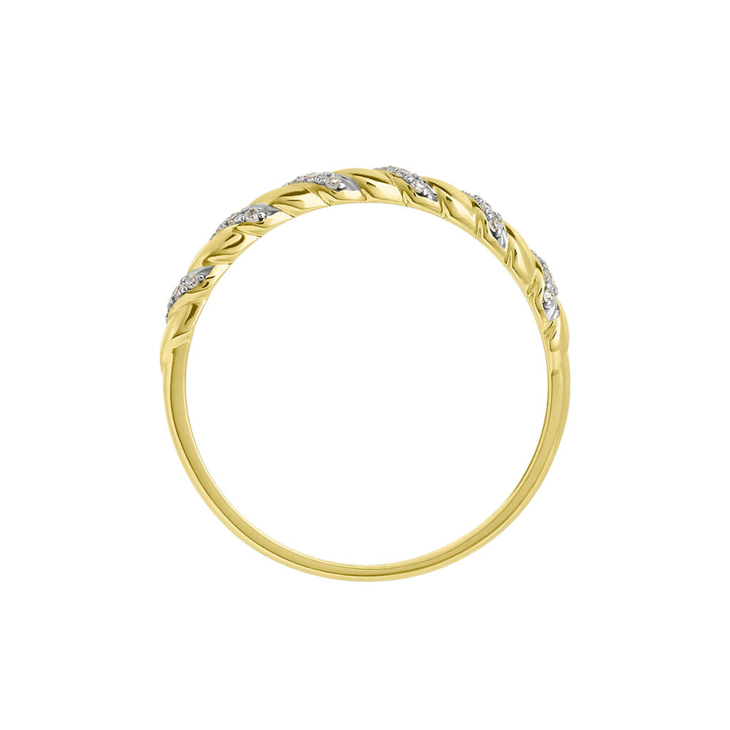 Anello Fantasia Sophia Oro Giallo Diamante - Anelli con Pietre Donna | Stroili