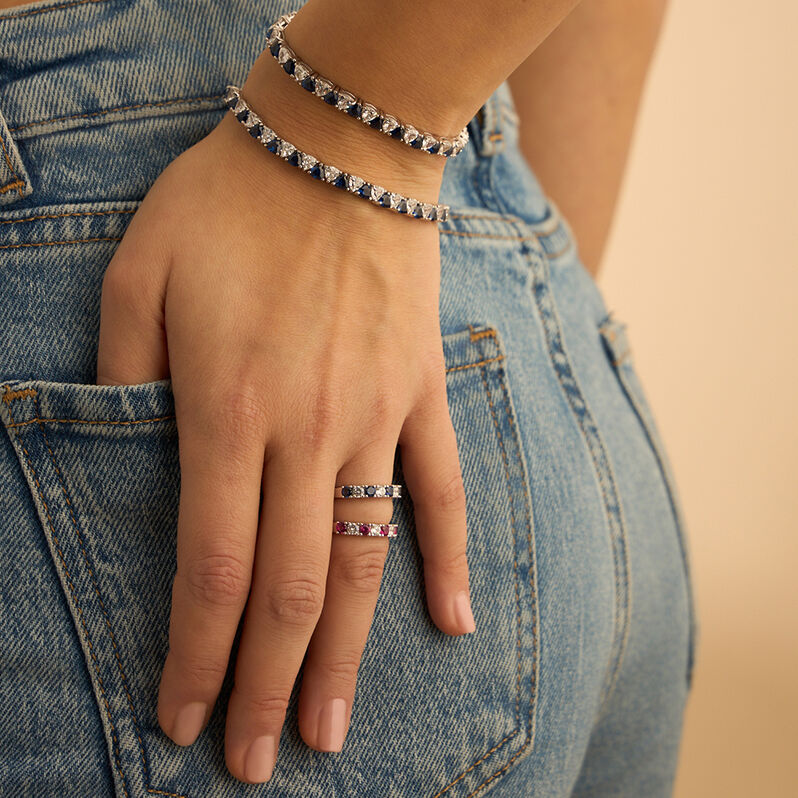 Bracciale Silver Elegance Argento Rodiato Cubic Zirconia - Bracciali Donna | Stroili