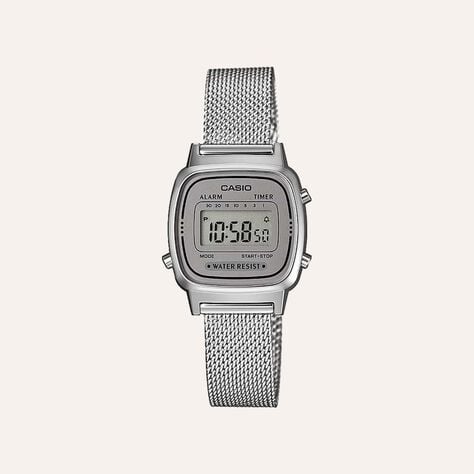 Orologio Al Quarzo Casio Vintage La670wem-7ef (so Sett) - Orologi a Maglia Milanese Donna | Stroili