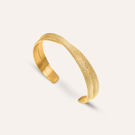Bangle Lady Code Acciaio Dorato - Bracciali Rigidi Donna | Stroili