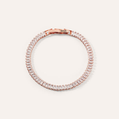 Bracciale Tennis Romantic Shine Metallo Cristallo - Bracciali Tennis Donna | Stroili