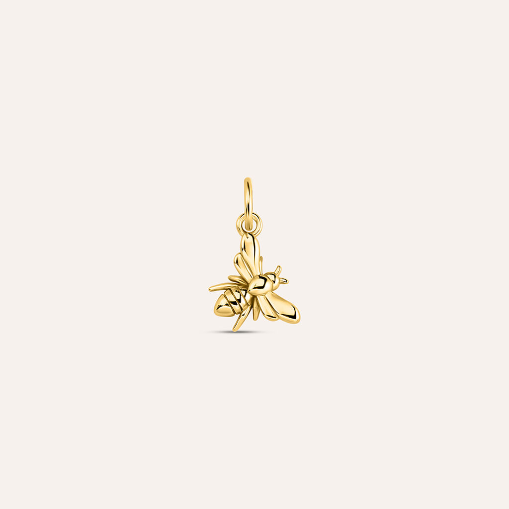 Pendente Love Beats Argento Dorato