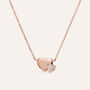 Collana Silver Moments Argento Rosa Cubic Zirconia