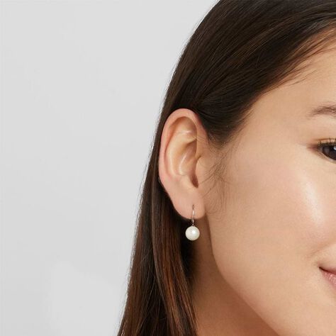 Orecchini Pendenti Silver Pearls Argento Rodiato Perla sintentica - Orecchini Pendenti Donna | Stroili