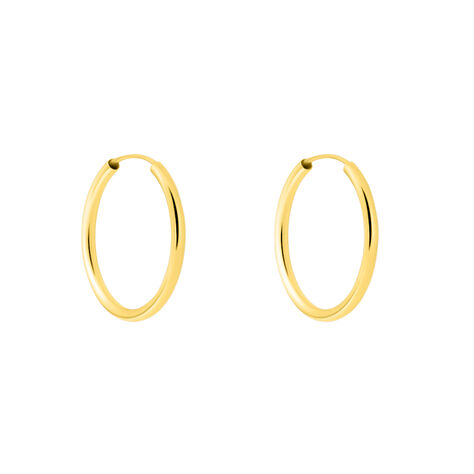 Orecchini A Cerchio Toujours Oro Giallo - Orecchini a Cerchio Donna | Stroili