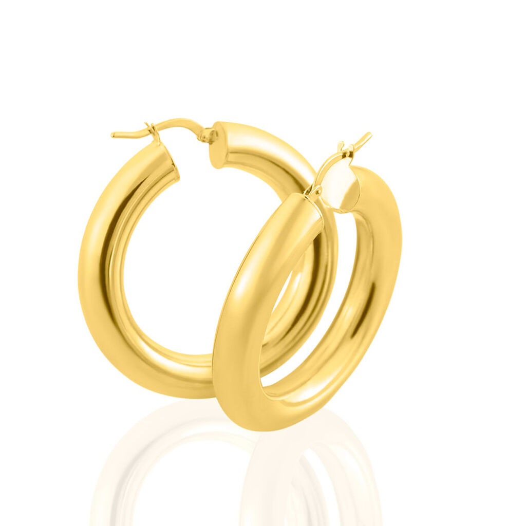 Orecchini A Cerchio Toujours Oro Giallo - Orecchini a Cerchio Donna | Stroili