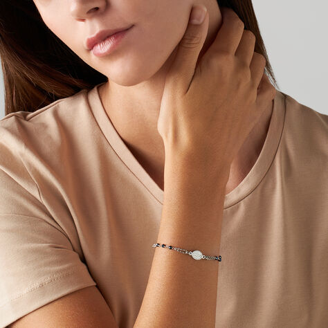 Bracciale Rosario Silver Soul Argento Rodiato Cristallo - Bracciali con Rosario Donna | Stroili