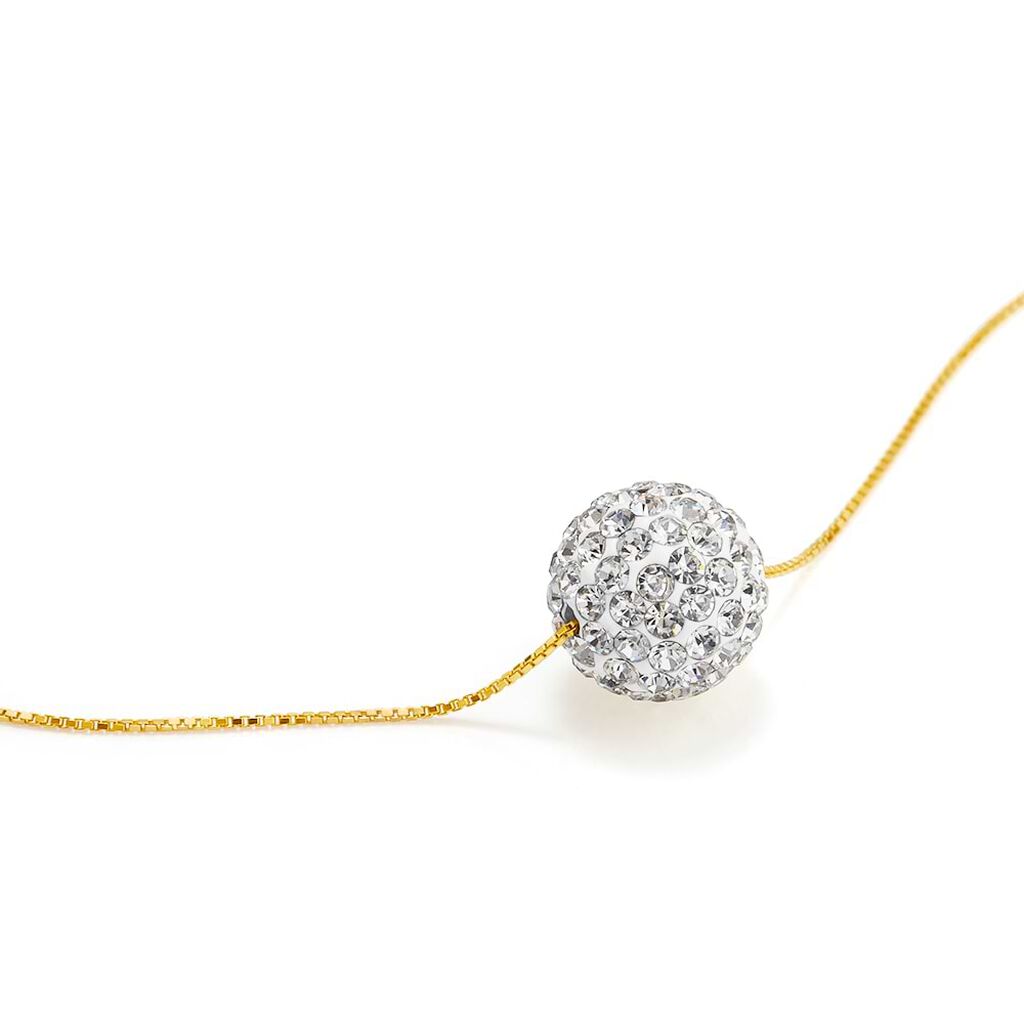 Collana Christelle Oro Giallo Cristallo - Collane Donna | Stroili