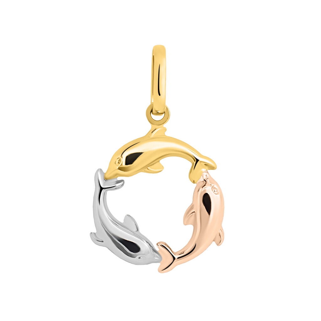 Pendente Poème Oro Tricolore - Ciondoli Donna | Stroili