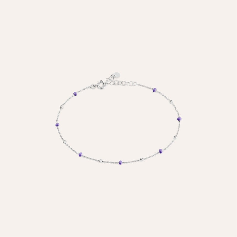Cavigliera Silver Collection Argento Rodiato Pietra sintetica - Cavigliere Donna | Stroili
