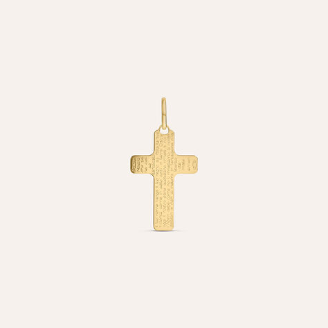 Pendente Holy Oro Giallo - Ciondoli con Incisione Unisex | Stroili
