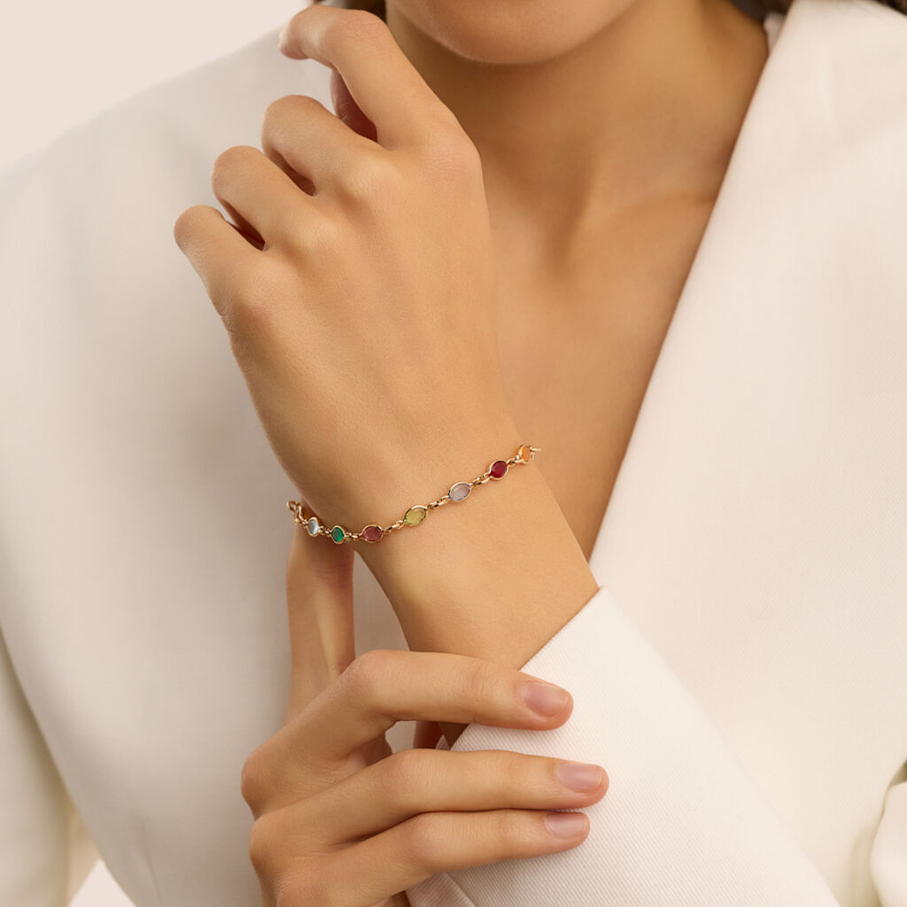 Bracciale Golden Dream Placcato Oro Giallo Cubic Zirconia