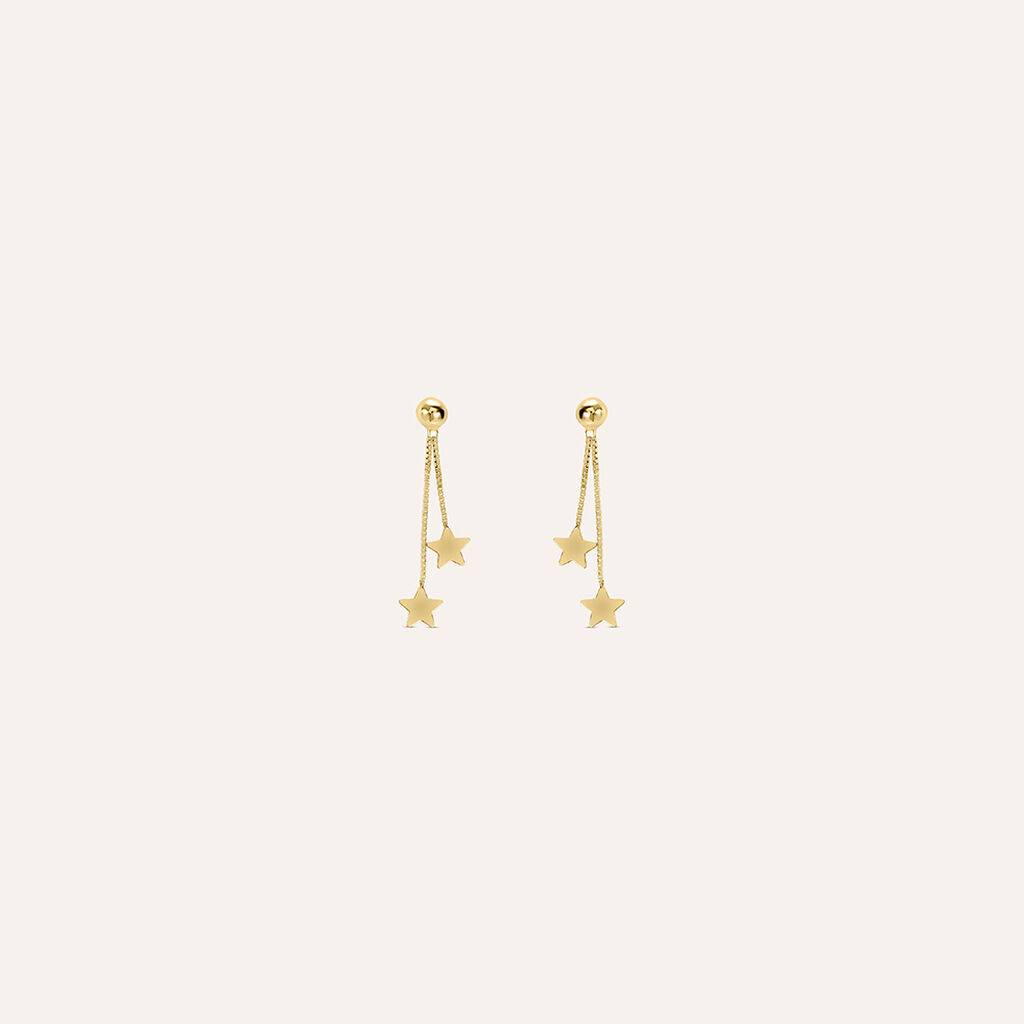 Orecchini Pendenti Beverly Oro Giallo