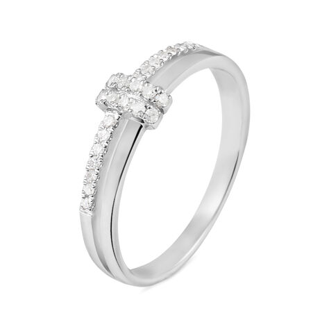 Anello Fantasia Sophia Oro Bianco Diamante - Anelli con Pietre Donna | Stroili
