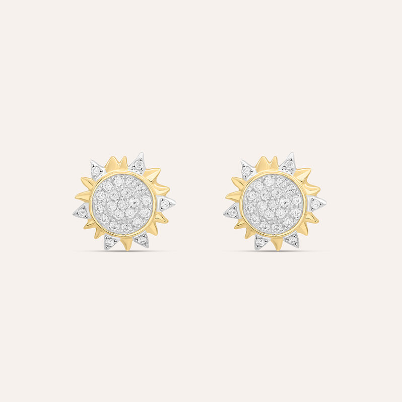 Orecchini Lobo Claire Oro Giallo Cubic Zirconia - Orecchini a Lobo Donna | Stroili