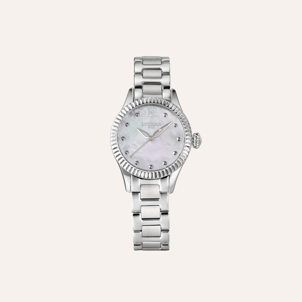Orologio Al Quarzo Locman Isola D'elba Lady 0465a14a-00mwnk2b0
