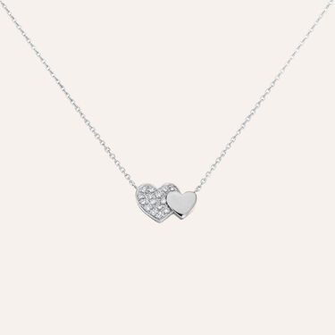 Collana Sophia Oro Bianco Diamante