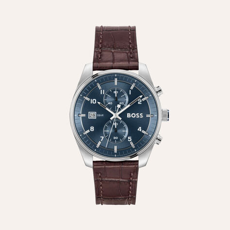 Orologio Al Quarzo Hugo Boss Skytraveller 1514194 - Orologi Uomo | Stroili