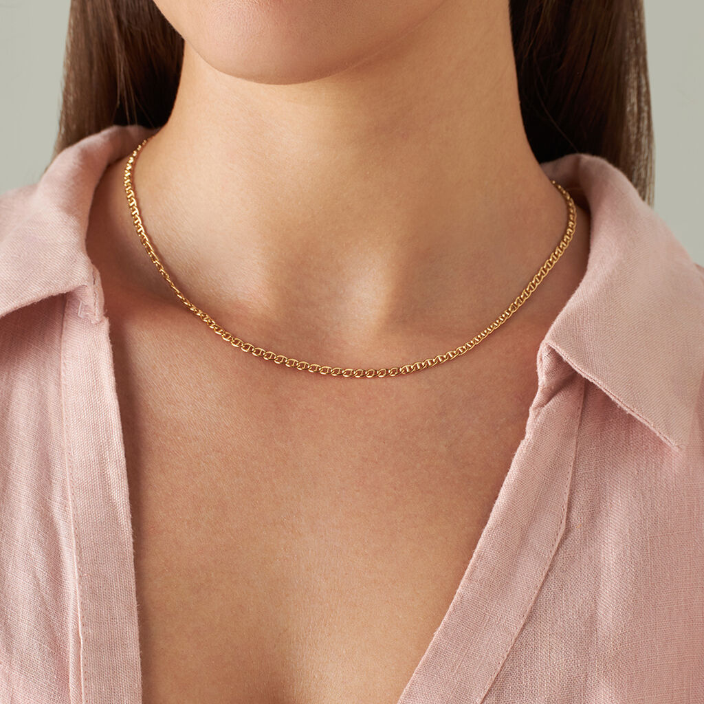 Catena Colette Oro Giallo - Collane Catena Unisex | Stroili