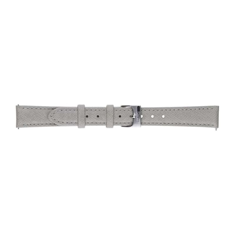 Cinturino in pelle saffiano grigio e chiusura easy clickCinturino in pelle verniciata lucida nero con chiusura easyclick - Cinturini per Orologi Donna | Stroili