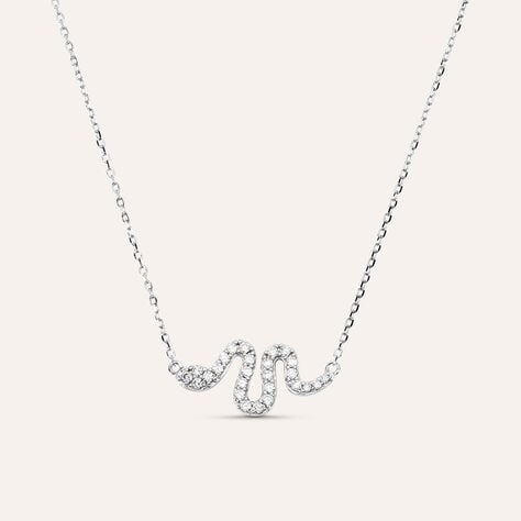 Collana Silver Moments Argento Rodiato Cubic Zirconia - Collane Donna | Stroili