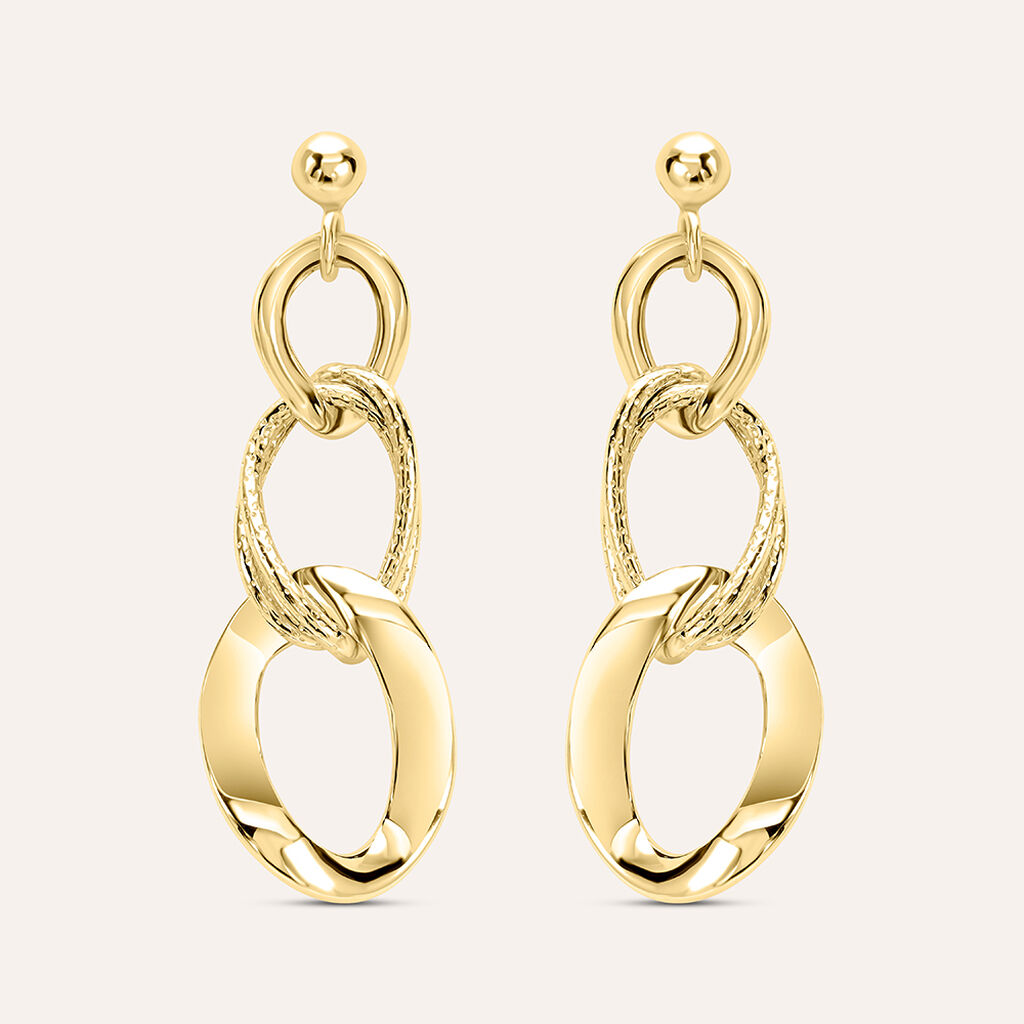 Orecchini Pendenti Isabelle Oro Giallo