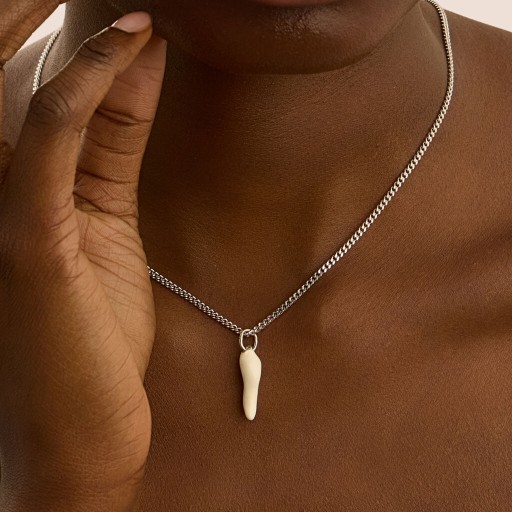 Pendente Silver Collection Argento Rodiato