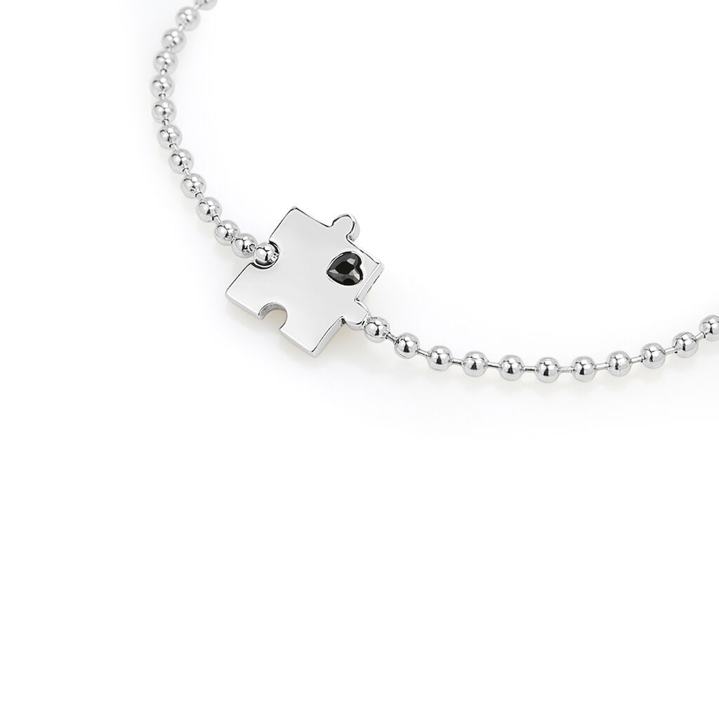 Bracciale Lady Chic Acciaio Cristallo - Bracciali con Incisione Unisex | Stroili