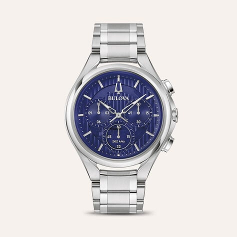 Orologio Al Quarzo Bulova Curv 96a302 - Orologi Cronografo Uomo | Stroili