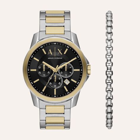 Set Orologio Al Quarzo Armani Exchange Ax7148set - Orologi con Datario Uomo | Stroili