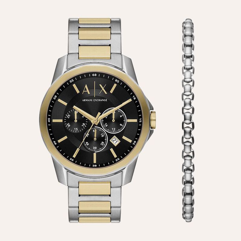 Set Orologio Al Quarzo Armani Exchange Ax7148set - Orologi con Datario Uomo | Stroili