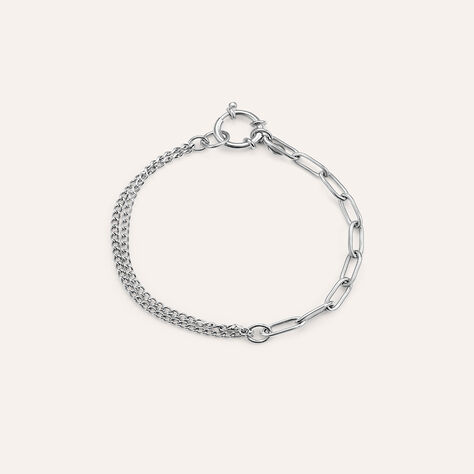 Bracciale Catena Silver Collection Argento Rodiato - Bracciali Donna | Stroili