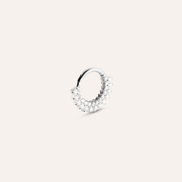 Piercing Orecchio Daith Moonlight Titanio ASTM F136 Cubic Zirconia