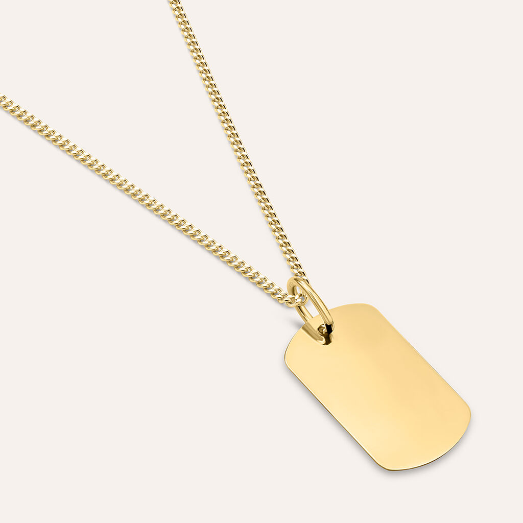 Pendente Poème Oro Giallo - Ciondoli con Incisione Donna | Stroili