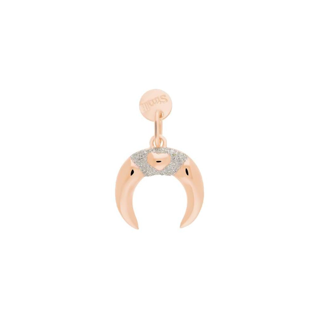 Pendente Love Beats Argento Rosa