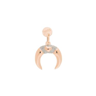 Pendente Love Beats Argento Rosa