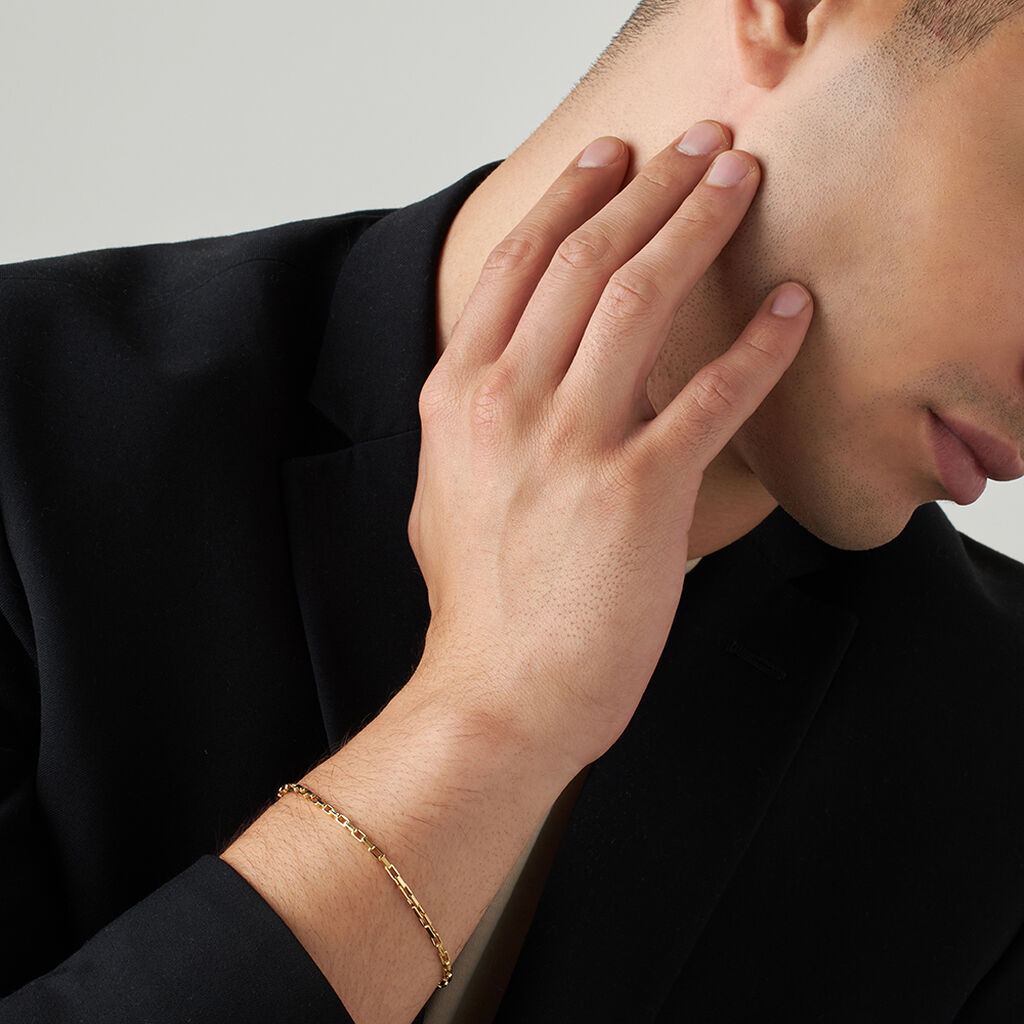 Bracciale Catena L'homme Or Oro Giallo - Bracciali Uomo | Stroili