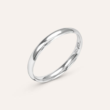 Fede Comoda Leggera 2.5 mm Oro Bianco