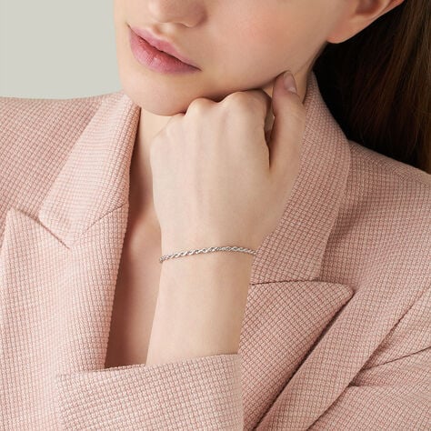 Bracciale Catena Silver Collection Argento Rodiato - Bracciali Donna | Stroili