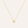Collana Desideria Argento Nobile Dorato Cubic Zirconia