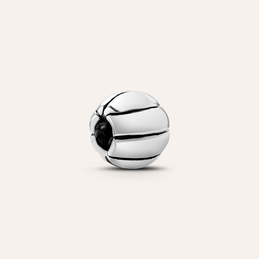Bead Essential Code Acciaio Bicolore Bianco / Nero - Beads Uomo | Stroili