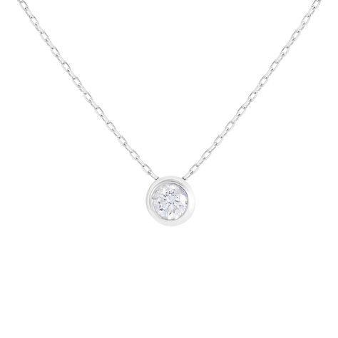 Collana Punto Luce Grace Oro Bianco Diamante - Collane Punto Luce Donna | Stroili