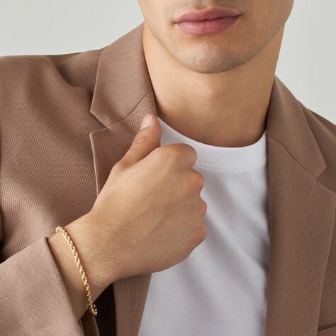 Bracciale Catena L'homme Or Oro Giallo - Bracciali Uomo | Stroili