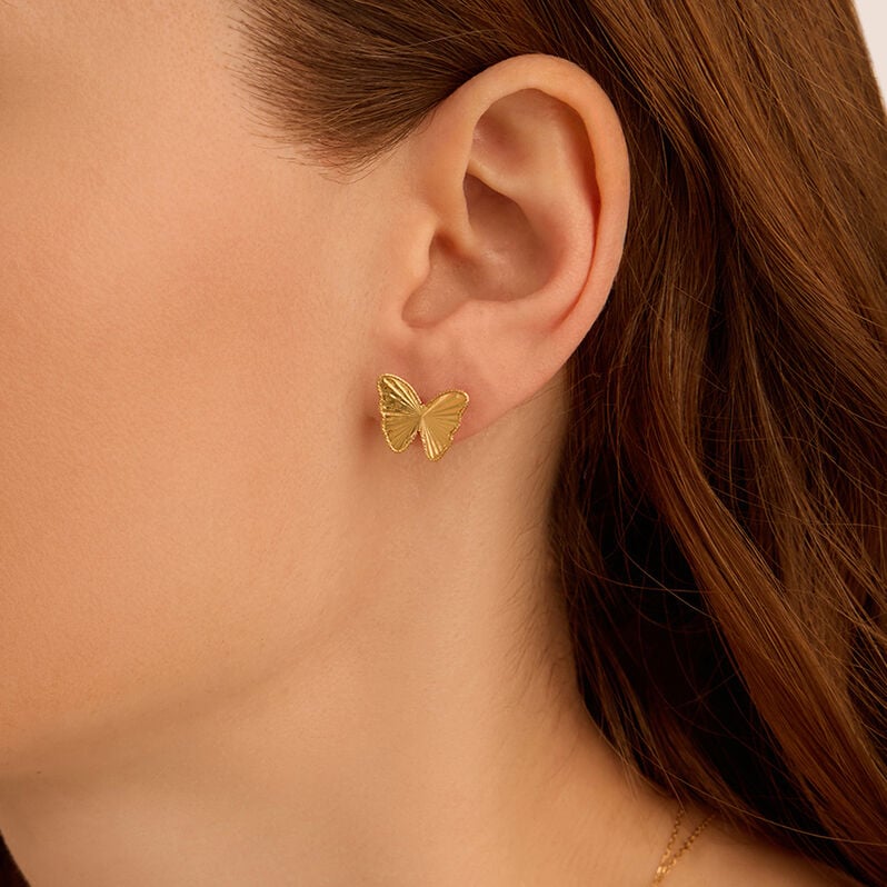 Orecchini Lobo Beverly Oro Giallo - Orecchini a Lobo Donna | Stroili